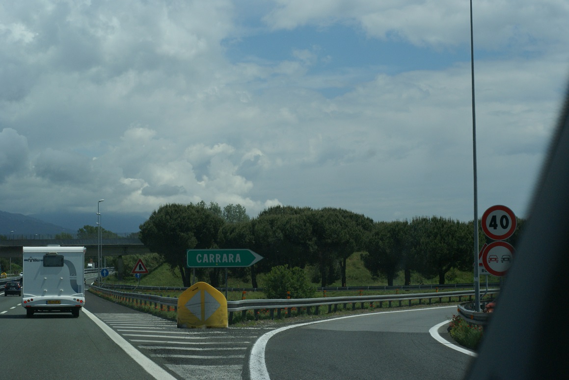 Автострада Е80, Италия.